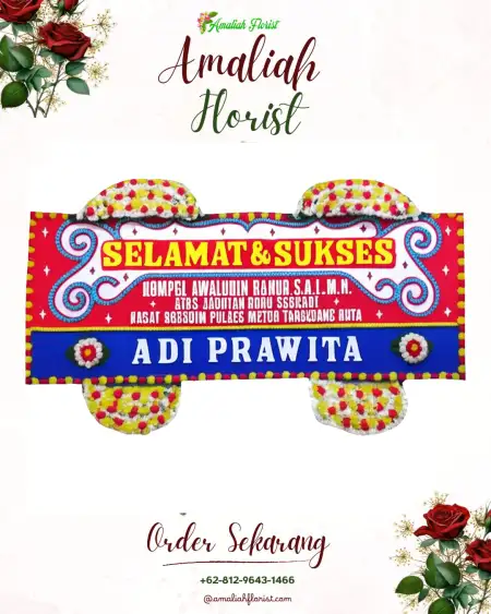 Papan Bunga Ucapan Selamat Astina